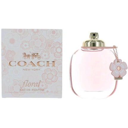 Coach Women's Eau De Parfum Spray - Floral with Blend of Fruits and Spices, 3 oz ,
