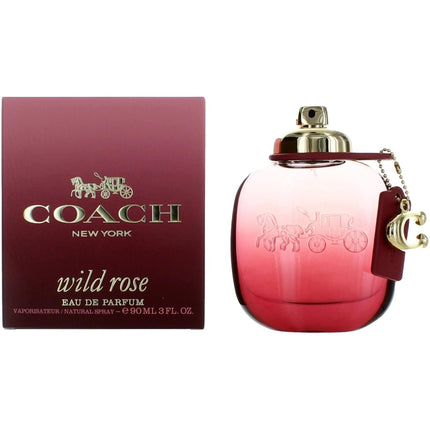 Coach Women's Eau De Parfum Spray - Wild Rose Sensual and Refreshing Scent, 3 oz ,