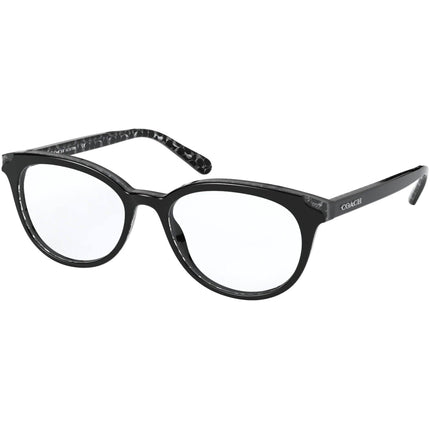 Coach Women's Eyeglasses - Black Glitter Signature Plastic Frame | COACH 0HC6149F 5582 ,