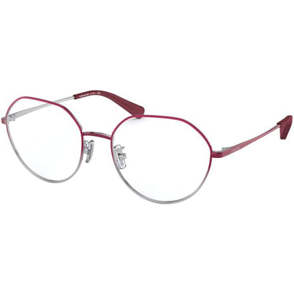 Coach Women's Eyeglasses - Burgundy Silver Gradient Metal Frame | COACH 0HC5106 9341 ,