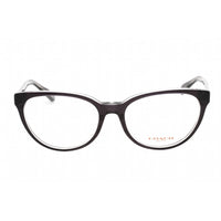 Coach Women's Eyeglasses - Cat Eye Black and Transparent Grey Frame | 0HC6210U 5745 ,