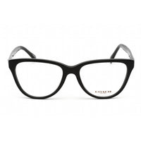 Coach Women's Eyeglasses - Clear Demo Lens Black Plastic Cat Eye Frame | 0HC6202U 5002 ,