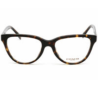 Coach Women's Eyeglasses - Dark Tortoise Plastic Cat Eye Frame Demo Lens | 6202F 5120 ,