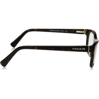 Coach Women's Eyeglasses - Dark Tortoise Plastic Rectangular | COACH 0HC6081 5120 ,
