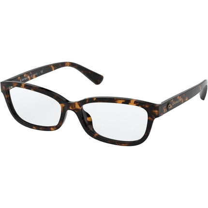 Coach Women's Eyeglasses - Dark Tortoise Rectangular Full Rim | COACH 0HC6147U 5120 ,