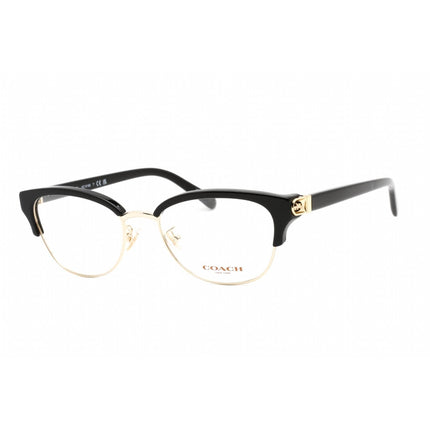 Coach Women's Eyeglasses - Full Rim Cat Eye Shiny Light Gold Plastic | 0HC6195 5002 ,