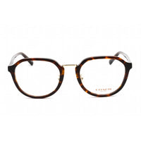 Coach Women's Eyeglasses - Full Rim Round Dark Havana Plastic Frame | 0HC6211 5120 ,
