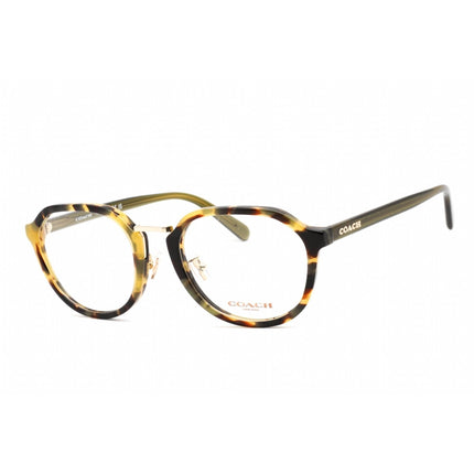 Coach Women's Eyeglasses - Full Rim Round Shape Tortoise Plastic Frame | 0HC6211 5324 ,