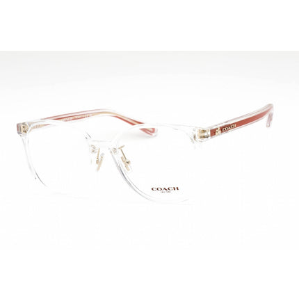 Coach Women's Eyeglasses - Full Rim Square Transparent Plastic Frame | 0HC6217 5111 ,