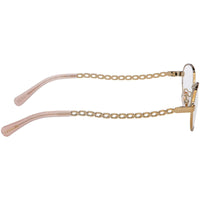 Coach Women's Eyeglasses - Light Gold Metal Oval Full Rim Frame | COACH 0HC5114 9354 ,