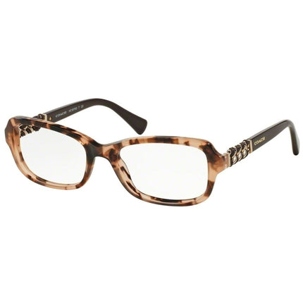 Coach Women's Eyeglasses - Peach Tortoise/Brown Plastic Frame | COACH 0HC6075Q 5322 ,