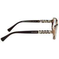 Coach Women's Eyeglasses - Peach Tortoise/Brown Plastic Frame | COACH 0HC6075Q 5322 ,