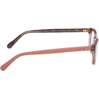Coach Women's Eyeglasses - Pink Glitter Signature C Rectangular | COACH 0CH6150 5585 ,