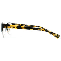 Coach Women's Eyeglasses - Satin Black/Honey Mosaic Metal Frame | COACH 0HC5078 9253 ,