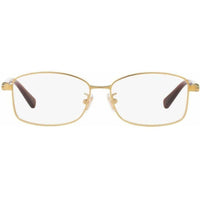 Coach Women's Eyeglasses - Satin Gold Milky Black C Rectangular | COACH 0HC5083B 9277 ,