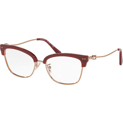 Coach Women's Eyeglasses - Shiny Rose Gold Cat Eye Full Rim Frame | 0HC5104B 9331 ,
