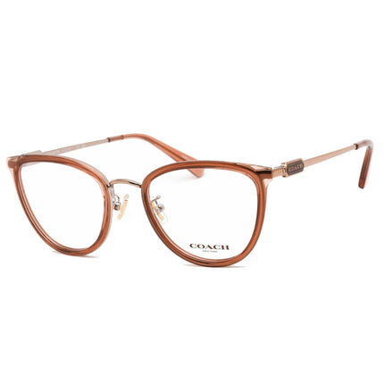 Coach Women's Eyeglasses - Shiny Rose Gold/Transparent Full Rim Frame | 0HC5146 9415 ,