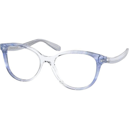 Coach Women's Eyeglasses - Transparent Blue Ombre Plastic Frame | COACH 0HC6177F 5655 ,