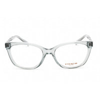 Coach Women's Eyeglasses - Transparent Blue Plastic Cat Eye Shape Frame | 0HC6186 5682 ,