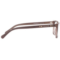 Coach Women's Eyeglasses - Transparent Glitter Grey Rectangular | COACH 0HC6136U 5447 ,