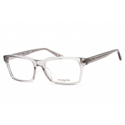 Coach Women's Eyeglasses - Transparent Grey Plastic Rectangular Frame | 0HC6169U 5176 ,