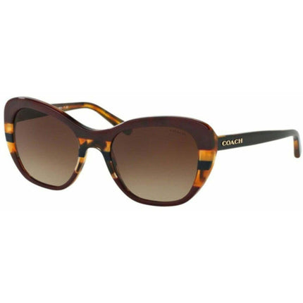 Coach Women's Sunglasses - Aubergine Navy Tortoise Varsit Frame | 0HC8204F 54441354 ,