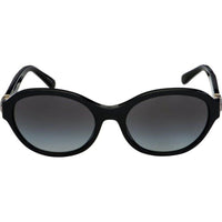 Coach Women's Sunglasses - Black Plastic Full Rim Oval Frame | COACH 0HC8293 50028G57 ,