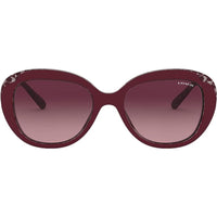 Coach Women's Sunglasses - Burgundy Gradient Lens Butterfly Frame | 0HC8289F 55848H55 ,