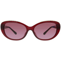 Coach Women's Sunglasses - Burgundy Gradient Lens Cat Eye Frame | 0HC8296U 56158H56 ,