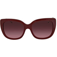 Coach Women's Sunglasses - Burgundy Gradient Lens Square Frame | 0HC8246F 55098H55 ,