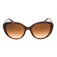 Coach Women's Sunglasses - Dark Havana Plastic Cat Eye Shape Frame | 0HC8348U 512074 ,