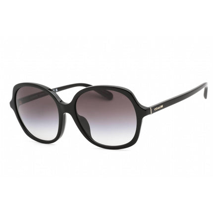 Coach Women's Sunglasses - Full Rim Black Plastic Cat Eye Frame | 0HC8360U 50028G ,