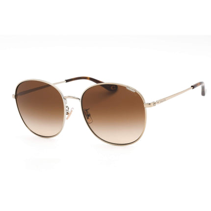 Coach Women's Sunglasses - Full Rim Shiny Light Gold/Havana Metal Frame 0HC7134 900574 ,
