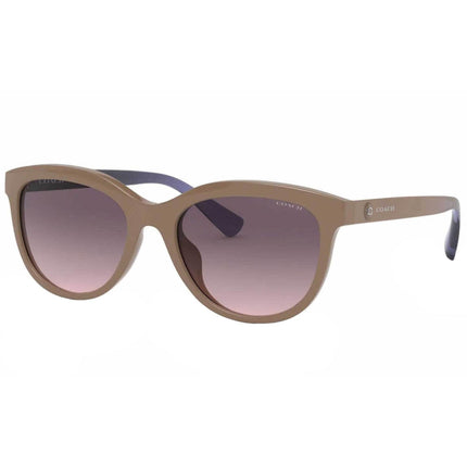 Coach Women's Sunglasses - Gray Pink Gradient Lens Cat Eye Frame | 0HC8285U 55894656 ,