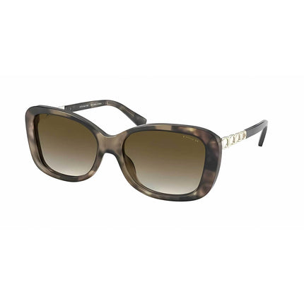 Coach Women's Sunglasses - Green Tortoise Rectangular Frame | COACH 0HC8286 55927Z57 ,