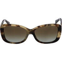 Coach Women's Sunglasses - Green Tortoise Rectangular Frame | COACH 0HC8286 55927Z57 ,
