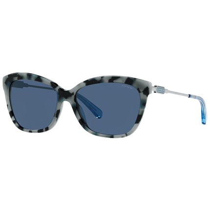 Coach Women's Sunglasses - L1168 Blue Tortoise/Silver Frame | COACH 0HC8305 559355 ,