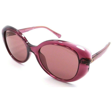 Coach Women's Sunglasses - L1171 Wine Burgundy Butterfly | COACH 0HC8306U 55746954 ,