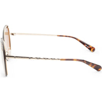 Coach Women's Sunglasses - Light Gold Metal Frame Brown Lens | COACH 0HC7095H 90057357 ,