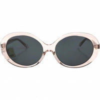 Coach Women's Sunglasses - Transparent Pink Plastic Oval | COACH 0HC8270U 55568755 ,
