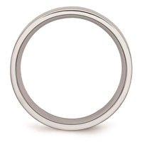 Cobalt Flat Satin 7mm Band ,