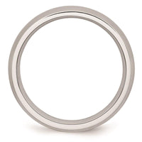 Cobalt Satin 6mm Band ,