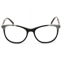Coco Song Unisex Eyeglasses - Black/Grey/Red Cat Eye Shape Plastic Frame | CV179 01-09 ,