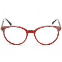 Coco Song Unisex Eyeglasses - Clear Lens Full Rim Red/Black/Gold Frame | CV182 03-09 ,