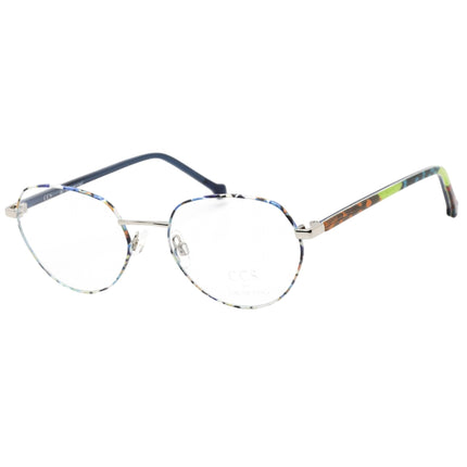 Coco Song Women's Eyeglasses - Full Rim Multicolor Geometrical Frame | CCS 144 C3 ,