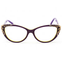 Coco Song Women's Eyeglasses - Full Rim Purple and Green Cat Eye Frame | CV093 03-09 ,