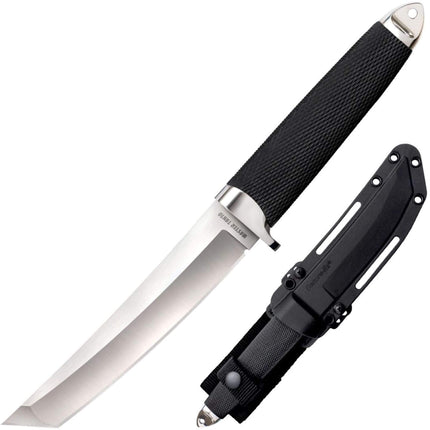 Cold Steel Fixed Knife - 3V Master Tanto Steel Blade Black Long Handle | CS13PBN ,