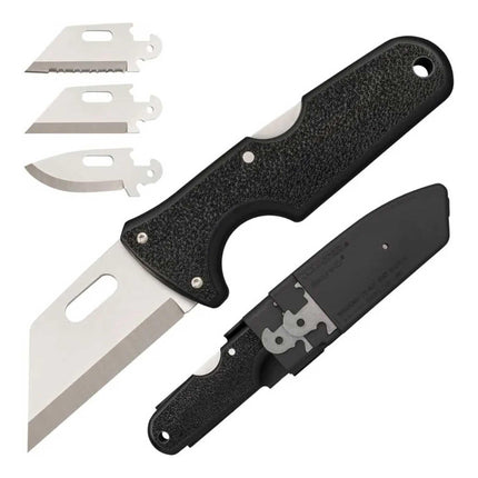 Cold Steel Fixed Knife - Click N Cut Interchangeable Drop Point Steel Blade | CS40A ,