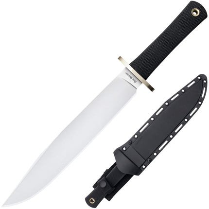 Cold Steel Fixed Knife - Trail Master CPM-3V Clip Point Blade Black Handle | CS16DT ,
