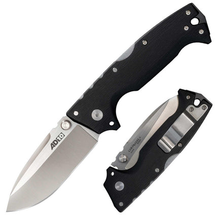 Cold Steel Folding Knife - AD-10 Drop Point S35VN Blade with Tri-Ad Lock | CS28DD ,